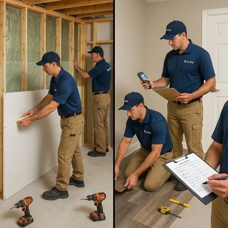 Repairs and Reconstruction process in Reston, VA